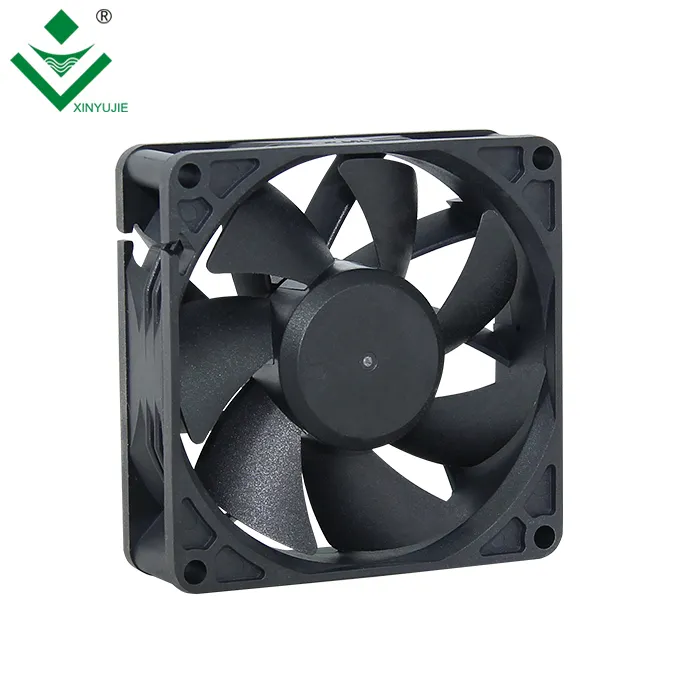 Ventola di raffreddamento IP67 con cuscinetto a sfera mini ventilatore assiale 80X80X25 Shenzhen Xinyujie